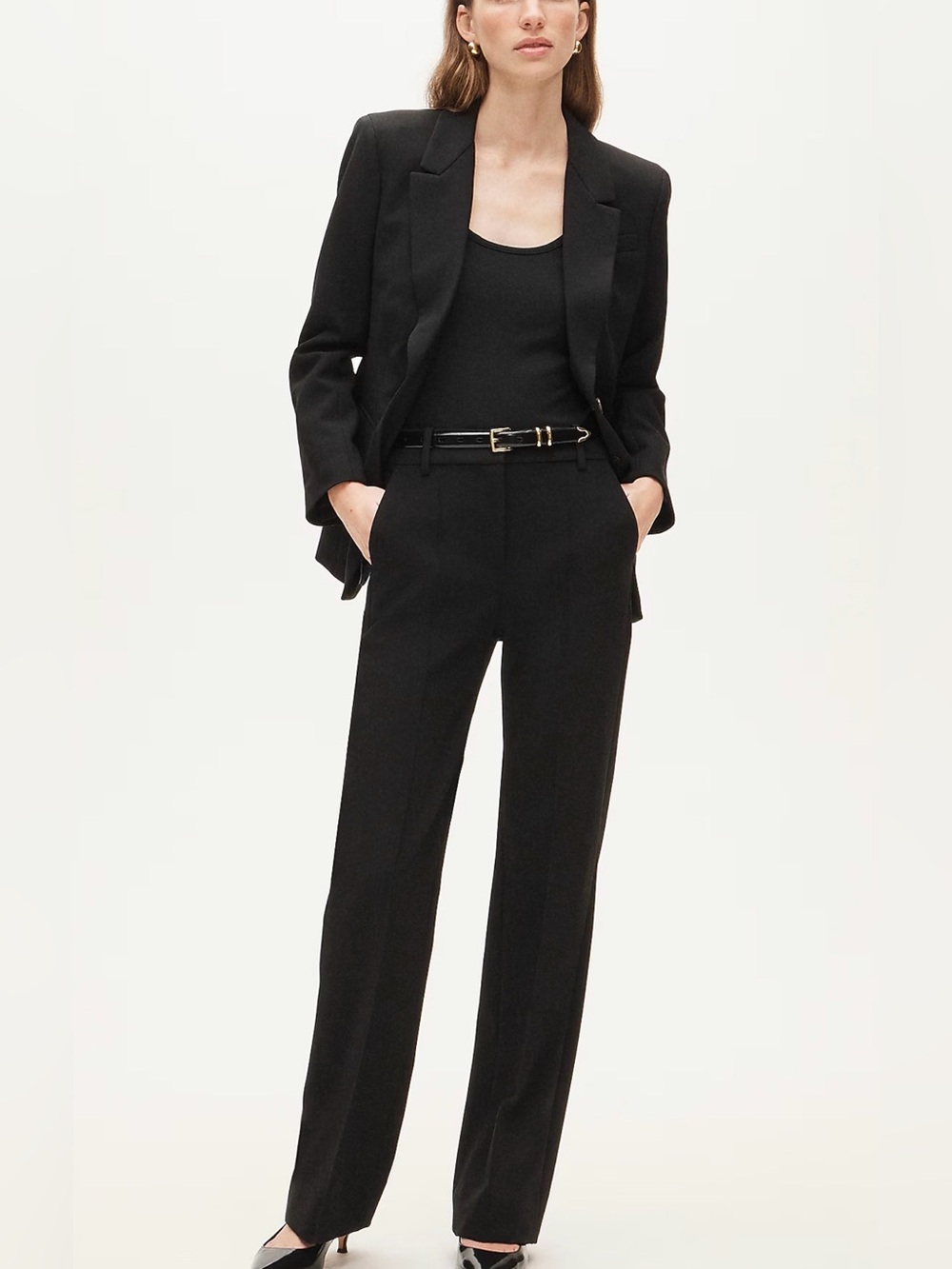 J CREW Tall 6 Natalia pant in four-season stretch CC478  $158